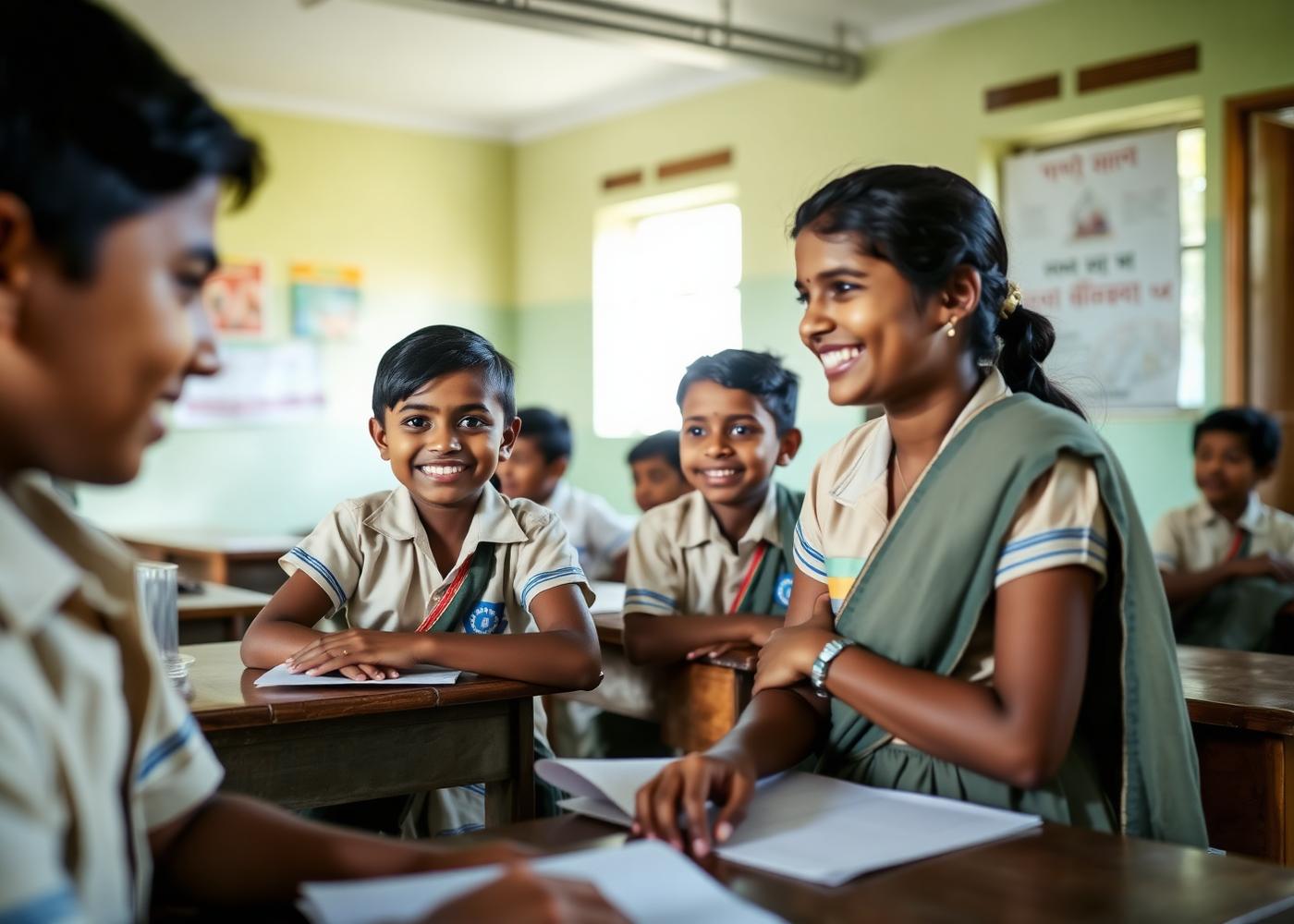 Inside our classroom